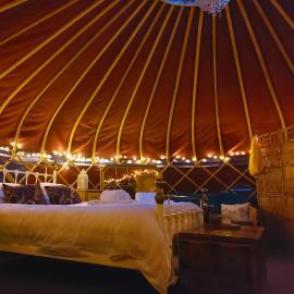 Orchard View Yurt & Hot Tub Somerset, hotel in Weston-super-Mare