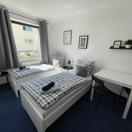Stillvolles Zimmer für 2 Personen mit eigenem Bad, hotel in Wolfsburg