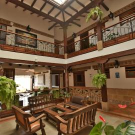 Viesnīca Hotel Jardines De La Villa pilsētā Vilja de Lejva