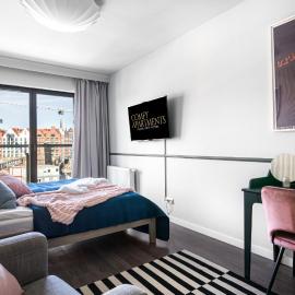 Waterlane w oknami na rzekę - Marina View by Comfy Apartments