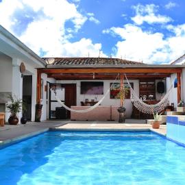Hostel las Palmas、ビルカバンバのホテル