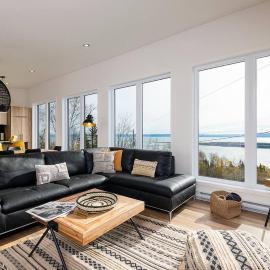 Le Charmant- Magnifique vue sur le fleuve Spa-Sauna