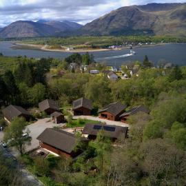 Onich में, होटल Birchbrae Highland Lodges