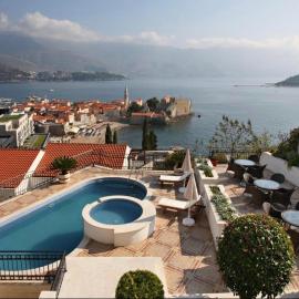 Vidikovac Budva、ブドヴァのホテル