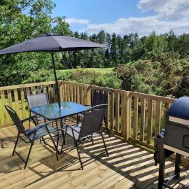 Beautiful Borders Cabin, hotel v destinaci Jedburgh