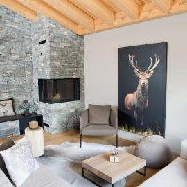 Alpine chic apartment at Rothorn cable car, hotel en Lenzerheide
