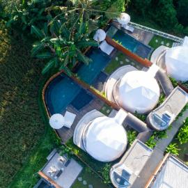 Triyana Resort and Glamping Carangsari Bali, хотел в Пайанган