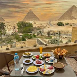Giza Pyramids View Inn, отель в Каире