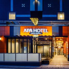 APA Hotel Beppu Ekimae، فندق في بيبو