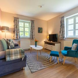 Viesnīca Feriendorf Rugana - Komfortplus Appartement mit 1 Schlafzimmer und Terrasse B19 pilsētā Dranske