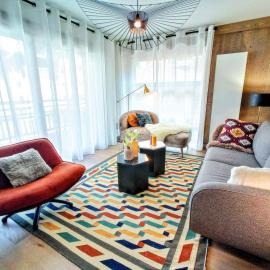 Appartement cosy au cœur du village avec balcon, proche pistes, parking et wifi - FR-1-598-78