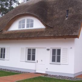 Weißes Traumhaus