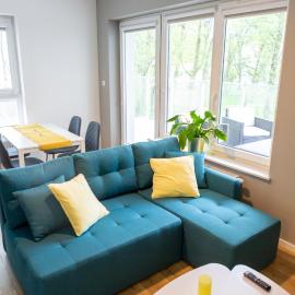 Baltica Towers Gdańsk dwupokojowy apartament 900m od morza