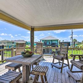 Walk to Crystal Beach - 'Just Lei'n Low' Retreat, hotel Galvestonban