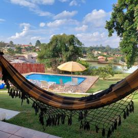 Piscina Climatizada - Chácara em Condominio