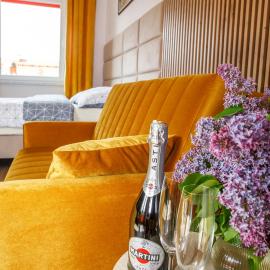 „Amber” Pokoje z widokiem na morze, hotel v destinácii Krynica Morska