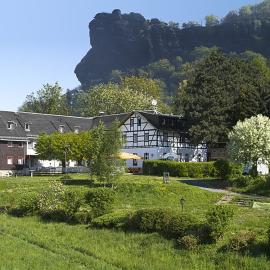 Viesnīca Panoramahotel Lilienstein pilsētā Kēnigšteina pie Elbas