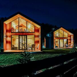 Szumiące Trawy w Borach Tucholskich-Nowa Sauna, hotel u gradu Tleń