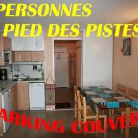 Appartement au pied des pistes, hotel in La Mongie