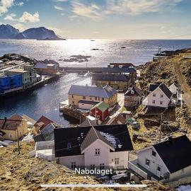 Cozy Family House with Sea Views in Historic Nyksund、Nyksundのホテル