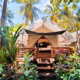La Cocoteraie Ecolodge - Luxury Glamping Tents, Hotel in Gili Trawangan