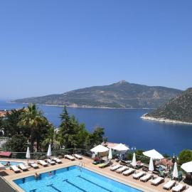 Happy Hotel Kalkan, hotell i Kalkan