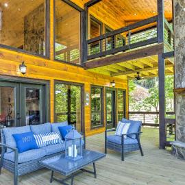Riverfront Blue Ridge Escape w/ Scenic Views!