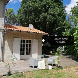 Studio cosy aux portes de Bordeaux et Saint Emilion