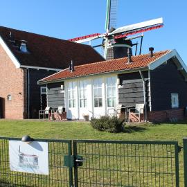 Bij molen de Blazekop, rustig en landelijk