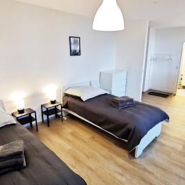 DA01 - Gemütliches 1-Zimmer-Apartment mit Balkon in Darmstadt, hotel in Darmstadt