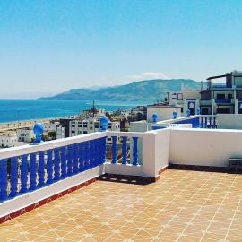 3 Holiday Homes Ground Floor, 1st Floor & Top Sea View apartment, hotel a Oued Laou