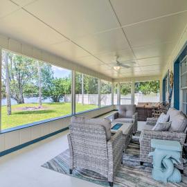 Dock + Lanai: Riverview Homosassa Escape!