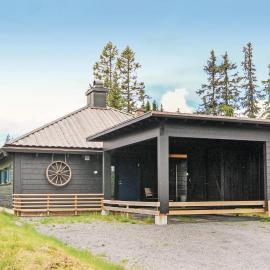Lovely Home In Sjusjøen With Sauna、Sjusjøenのホテル