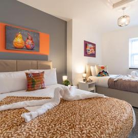 Jesouth Chic Condo 1BR Marina Connexin Arena & Theatre, хотел в Кингстън ъпон Хъл