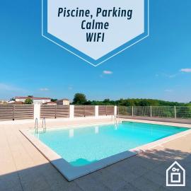 La Baignade de Montaigu, piscine et garage couvert, Hotel in Bayonne