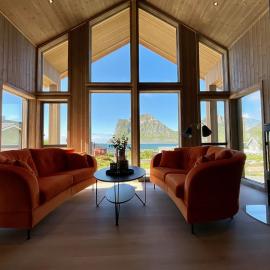 Haukland Beach View - Superior cabin, hotel u gradu Leknes