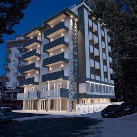 Hotel Caravel Park, hotel Riminiben