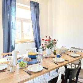 VILLA FOLLEMIRA cz - kitchen - garden - Český ráj