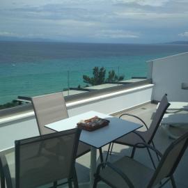 Myrto 's sea view、カリテア・ハルキディキのホテル
