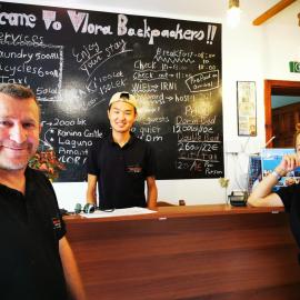 Vlora Backpackers Hostel & Bar LUNGOMARE, hôtel à Vlorë