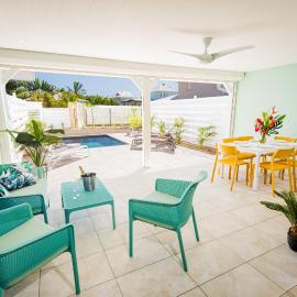 Villa Coquillage à 50 mètres de la plage, hotel in Le Diamant