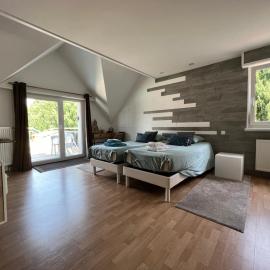 Chambre Lumineuse avec Terrasse Privée - Calme & Confort Genius