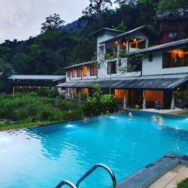 Sinharaja Forest Edge, hotel i Deniyaya