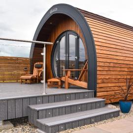 Derecroft Glamping Luxury Lodgepods, hotel v destinácii Lanchester