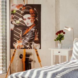 Loft-Apartment - Bestlage am Kurpark mit Terrasse - kostenloses Parken - Küche - Netflix - Waschmaschine