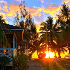 Viesnīca Sunny Beach Bungalows - Aitutaki pilsētā Amuri