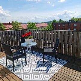 Terrace Apartments at Kirkkokatu, hotel v destinácii Savonlinna