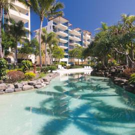 Oaks Sunshine Coast Seaforth Resort, hotel Alexandra Headlandben