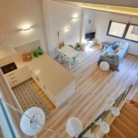 Apartamento dúplex Rei Martí, Girona