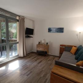 Charmant studio avec balcon, 1 pièce, 4 personnes